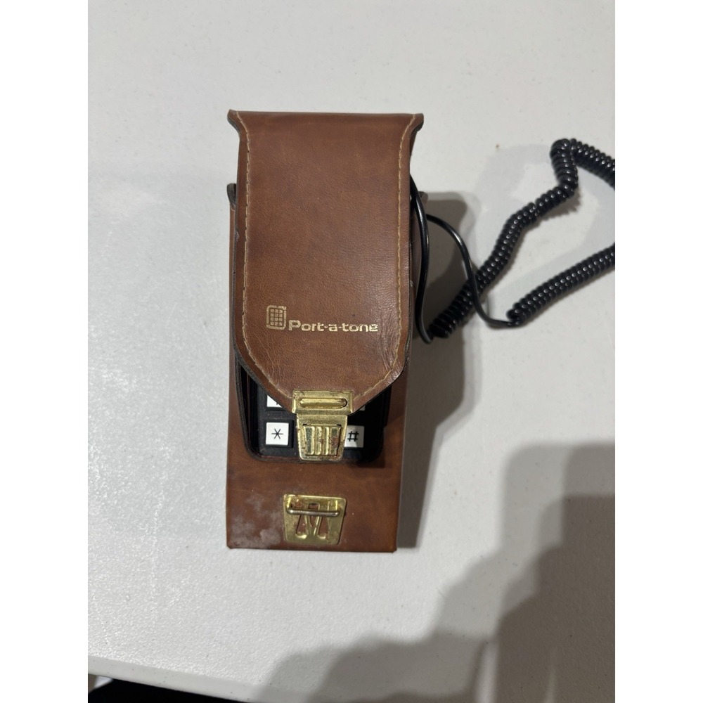 As Is Old Interface Technology Port-A-Tone Phone Telephone Collectable Collector